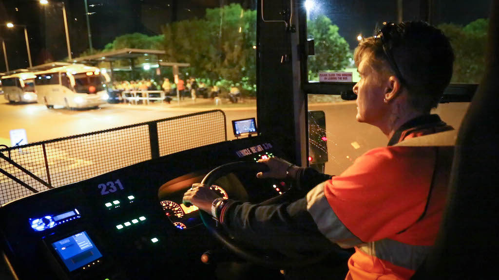 Buslink Vivo kommuniziert via einer Mitarbeiter-App