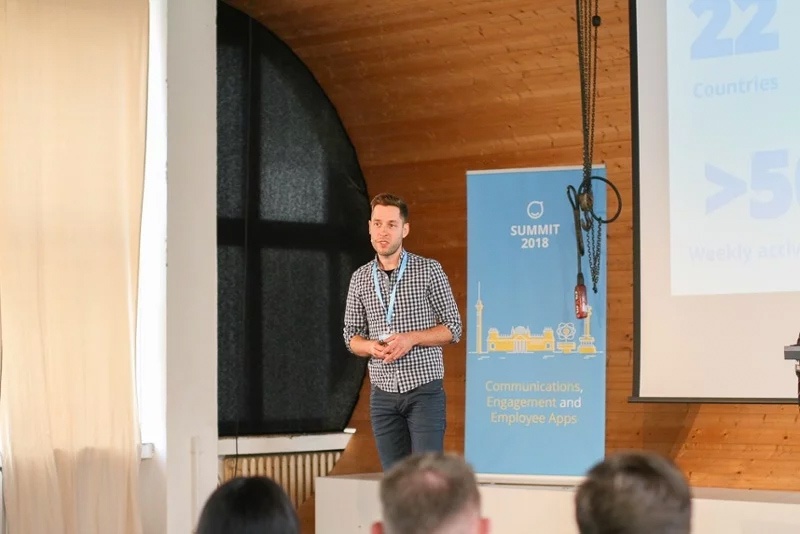 Staffbase Summit 2018, Martin Böhringer