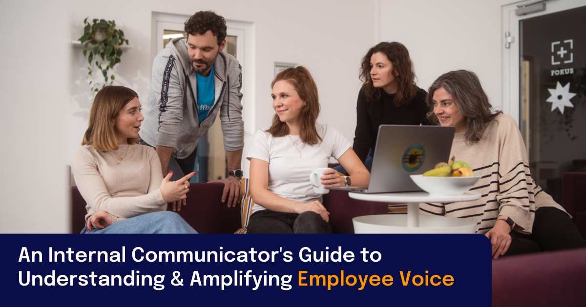 employee voice encompassed through employees communicating together