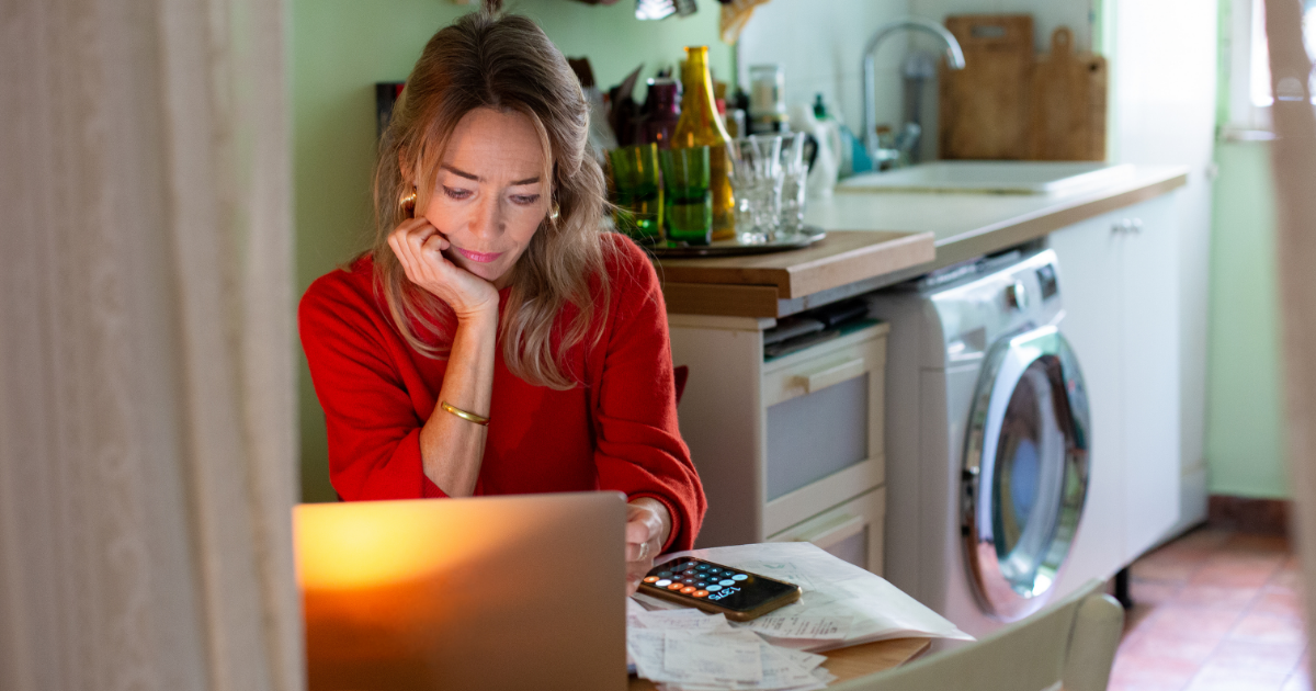 Remote onboarding image featuring person working at home on a computer