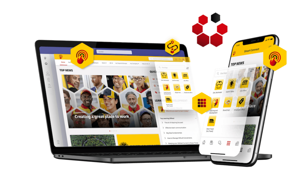 Dhl Group Mobile And Desktop Intranet