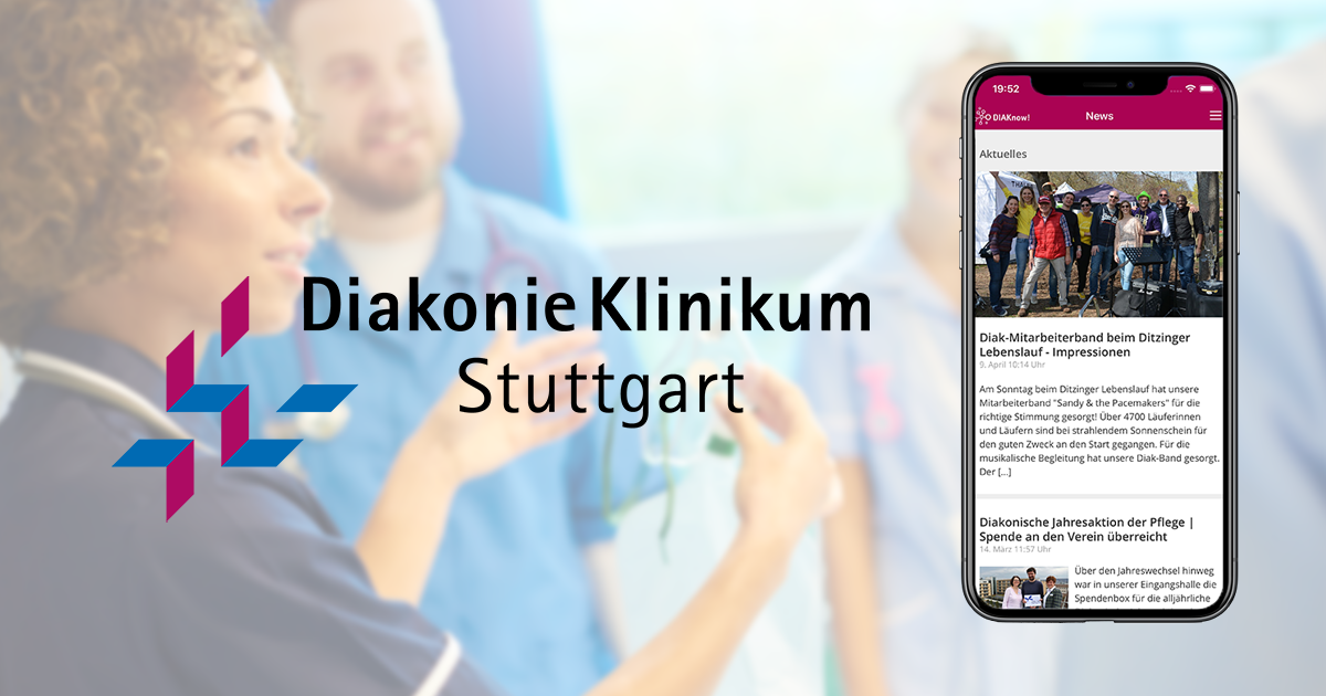 Diakonie Stuttgart Mitarbeiter-App