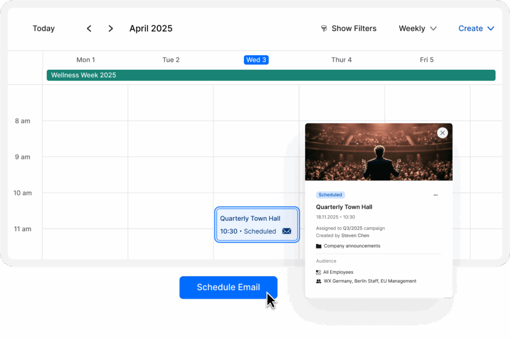 Email Planning