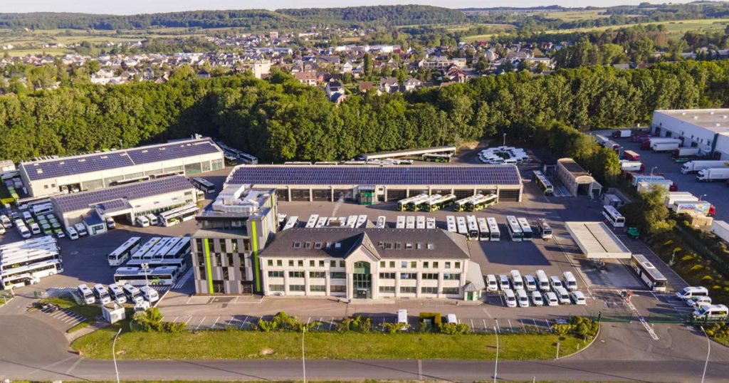 The Luxembourg headquarters of the Sales-Lentz Group.