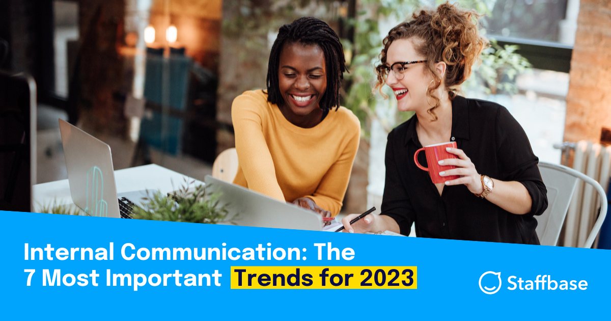 Internal Communication: The 7 Most Important Trends for 2023 header