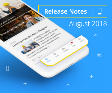 Staffbase Release Notes Aug 2018
