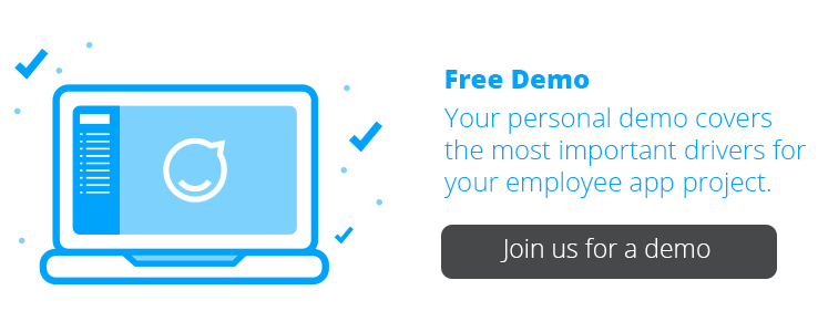 Schedule a free demo of Staffbase