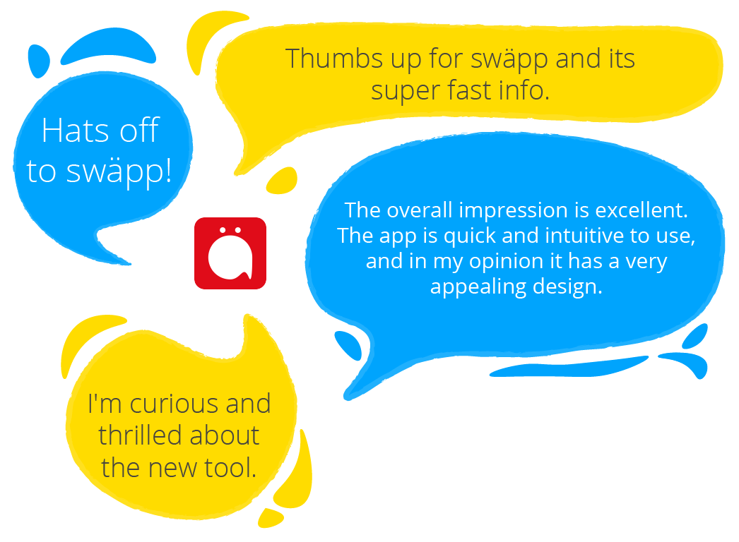 Comments Swäpp Employee Experience App from Staffbase