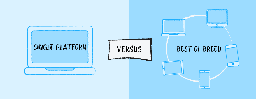 Single Plattform vs. Best-of-Breed