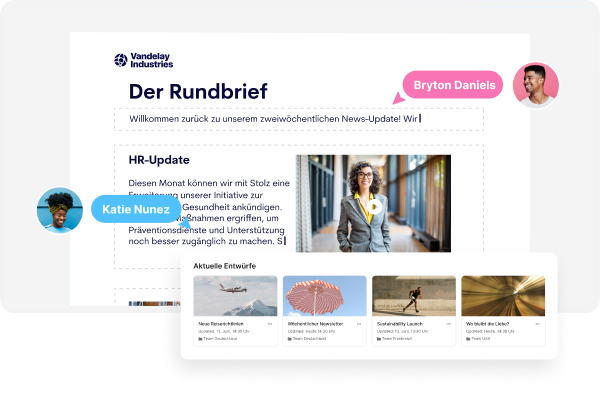 Staffbase E Mail Design