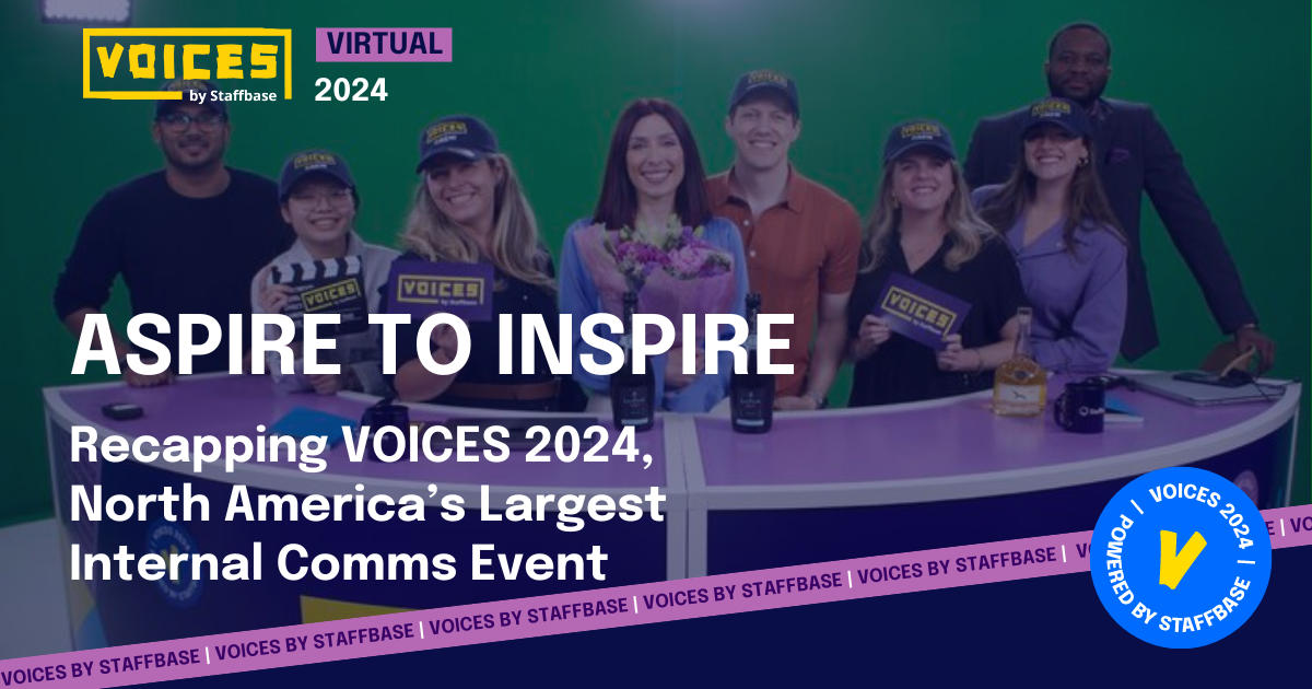 VOICES Virtual 2024 by Staffbase