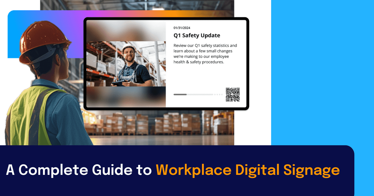 Workplace Digital Signage Featured