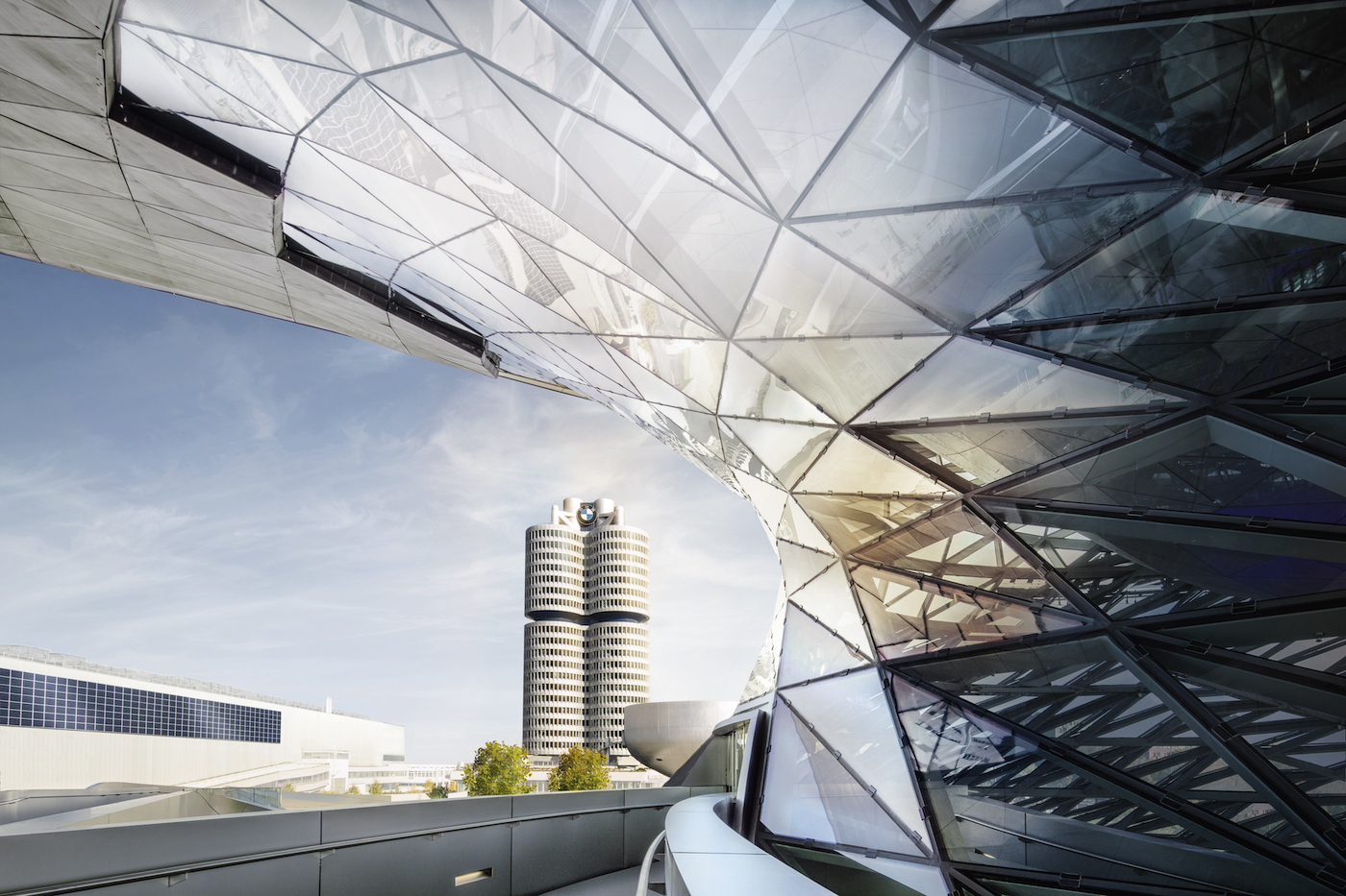 Die Konzernzentrale der BMW Group in München