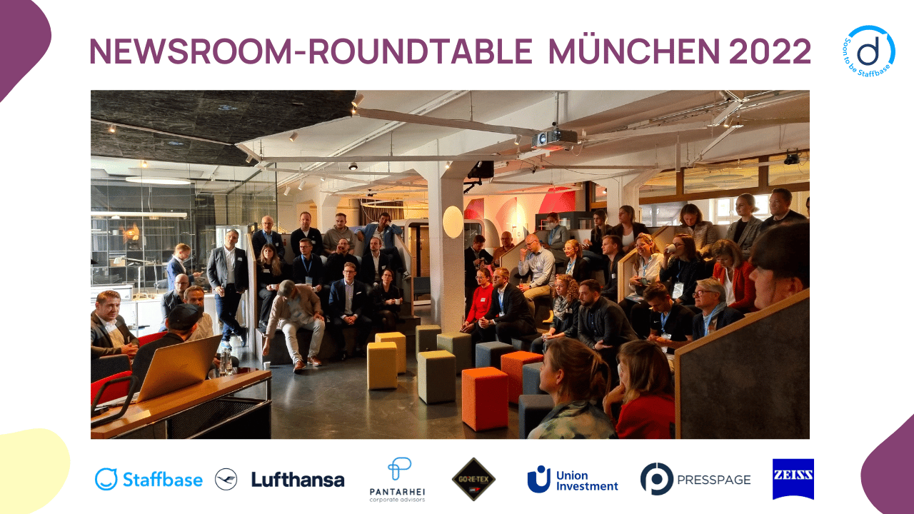 Newsroom-Roundtable 2022 von dirico in München