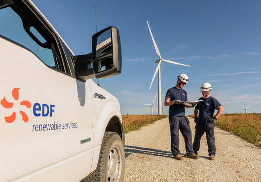 Edf Wind Farm Workers