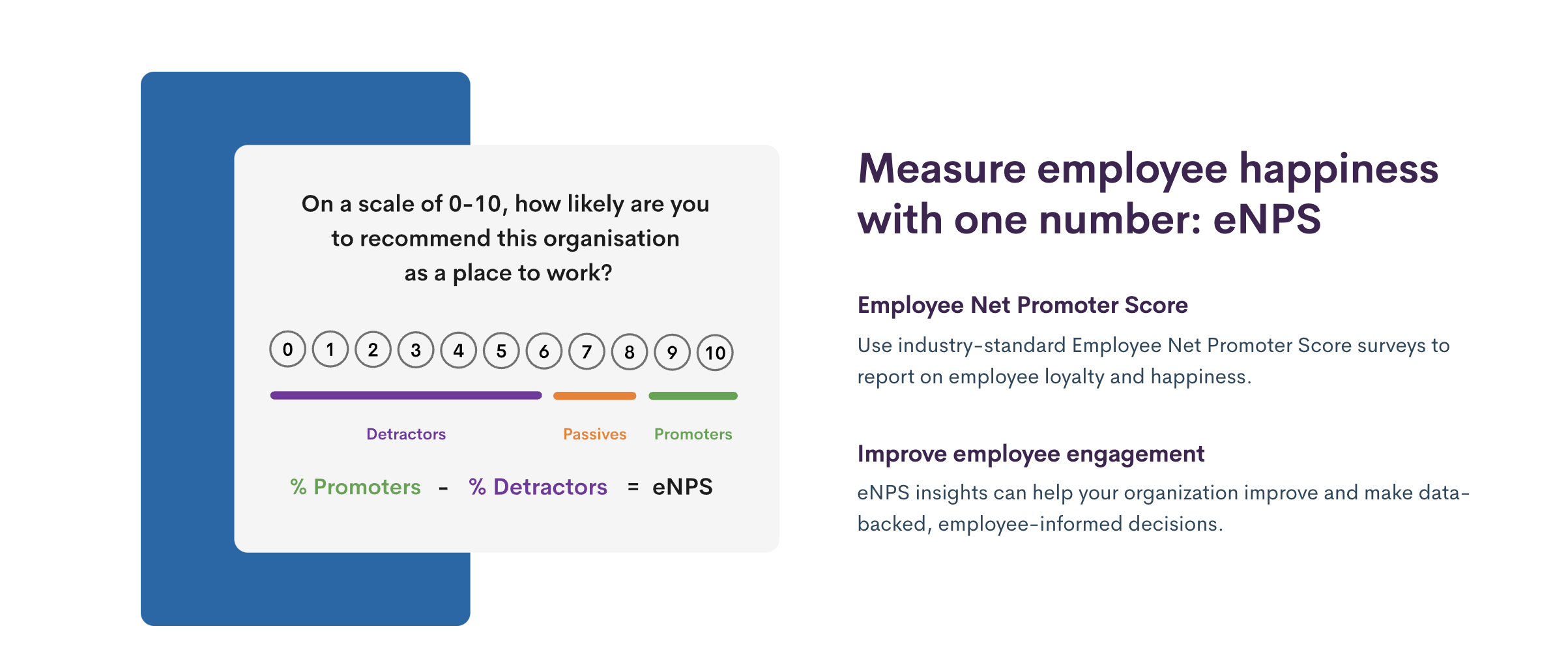 eNPS survey journey - Getting started on 10xPeople - Awards