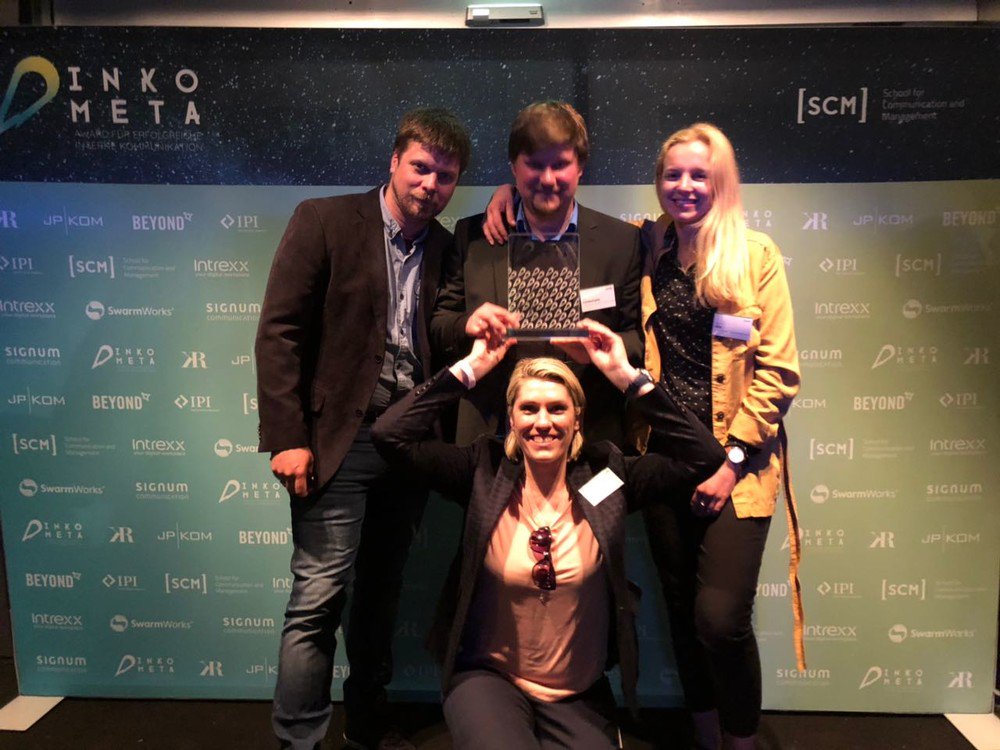Telekom employee app wins INKOMETA award