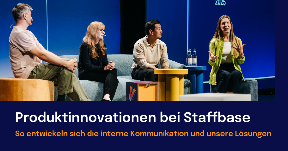 Produktinnovationen bei Staffbase 2025 von Lara Dobson