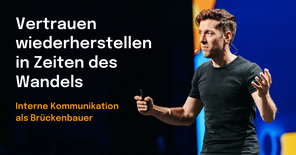 Martin Böhringer über die Wiederherstellung von Vertrauen zwischen Mitarbeitenden und ihrem Unternehmen