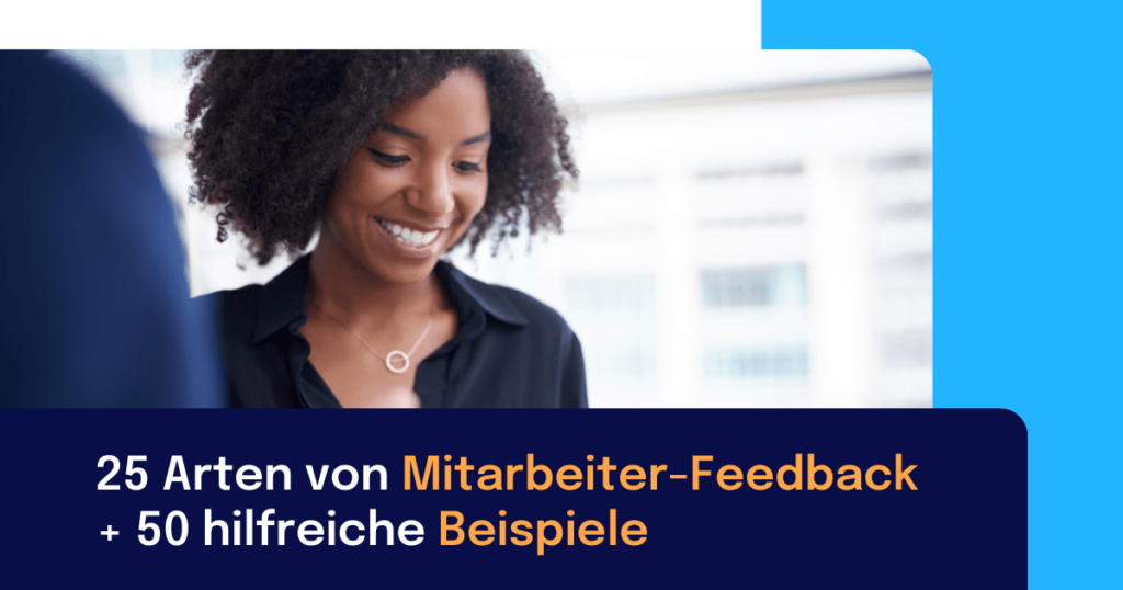 Kollegin erhält Mitarbeiter-Feedback und nimmt es positiv auf