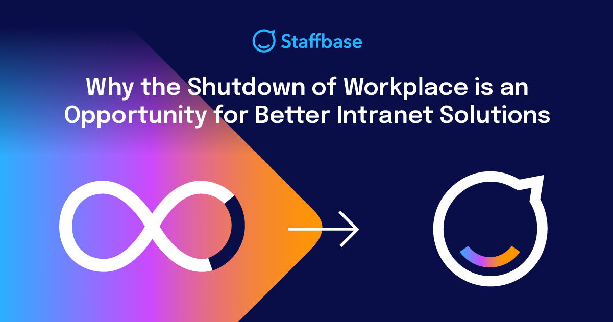 Staffbase alternative to Meta Workplace